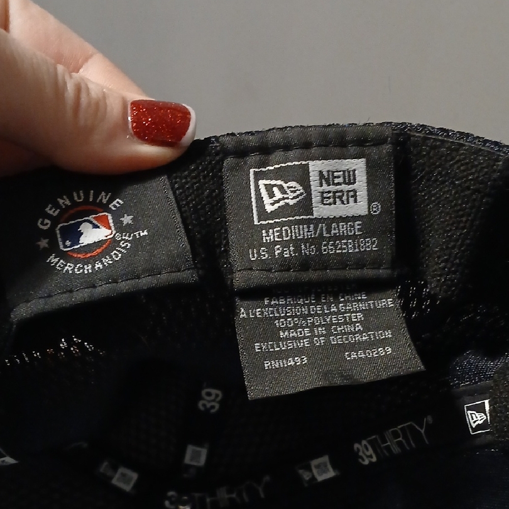 Red SOX New Era Black Cap - Picture 5 of 6